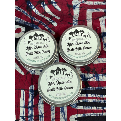 Aftershave cream with goats milk 30g